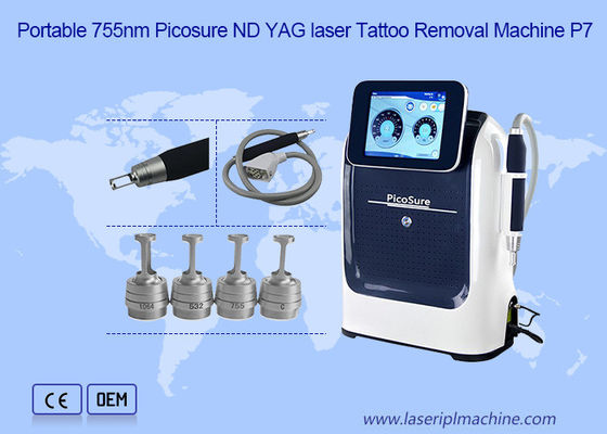 Mikropikosekundowa pikosekundowa laserowa maszyna Nd Yag 755nm 1200w Wysoka moc