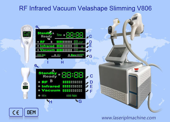 Salon usunięcia cellulitu Kawitacja Rf Vakuum Slimming Beauty Machine