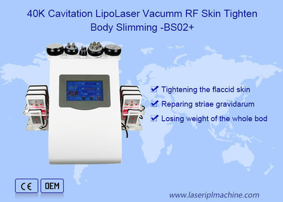 Vacuum Rf Lipolaser 40khz Maszyna do kawitacji ciała
