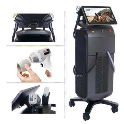 Mikro kanał 4d 755 808 1064nm Diodowa maszyna do usuwania włosów laserowych
