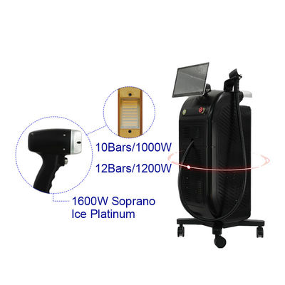 Pojedynczy uchwyt 3 Długość fali 808 755 1064nm 1200W Diodowy Laser Depilacji Y9 Pro