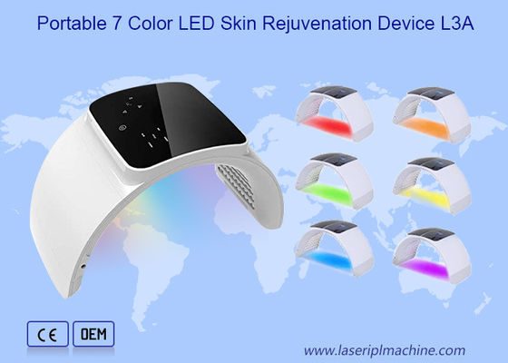 Odłączalny 7 kolorowy ABS 30W Led Photon Therapy Machine dla pielęgnacji skóry