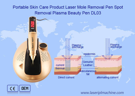 Przenośny produkt do pielęgnacji skóry Laserowe pióro do usuwania plamy Pióro do usuwania plam Plasma Beauty Pen