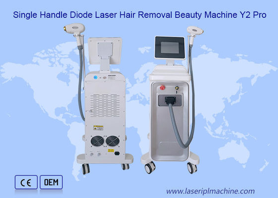 Biały 100-600ms 808 Diod laser depilacji kosmetycznej