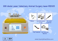 Klinika Użyj przenośnej laserowej maszyny do usuwania weterynaryjnego diody 980 nm