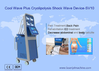 Cool Wave Plus Shockwave Therapy Unit Kriolipoliza Body Slimming Beauty