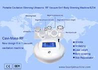 Przenośna ultradźwiękowa maszyna do kawitacji próżniowej Rf 6 w 1 Body Slimming Beauty