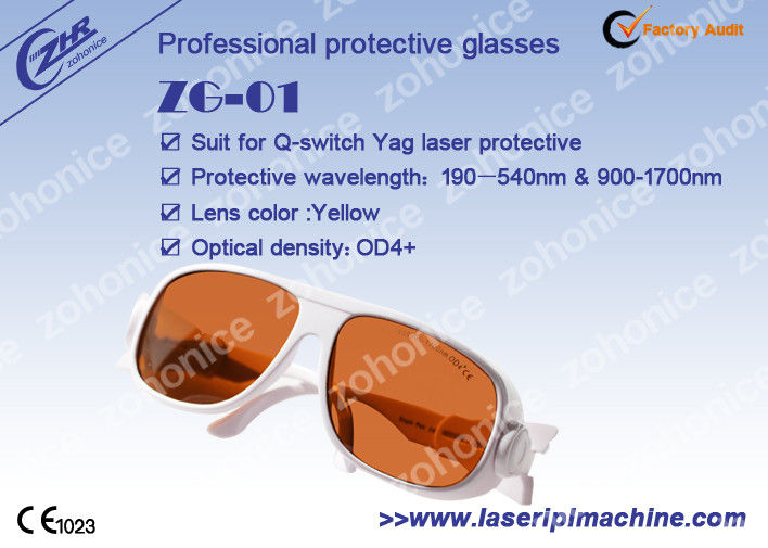 E Light Laser BV Certyfikat IPL Części zamienne Okulary ochronne Garnitur do ochrony laserowej Yag