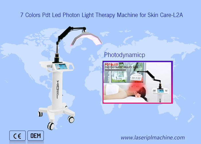 7 kolorów Pdt Led Foton Therapy Face Lifting Beauty Machine For Skin Care.