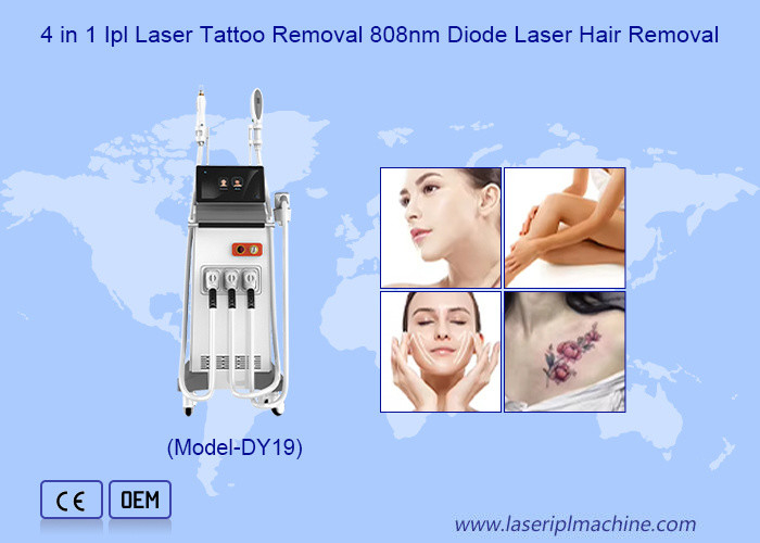 IPL Skin Care+ND Yag Laser Tattoo Removal+Diod Laser Hair Removal dla Centrum Piękności