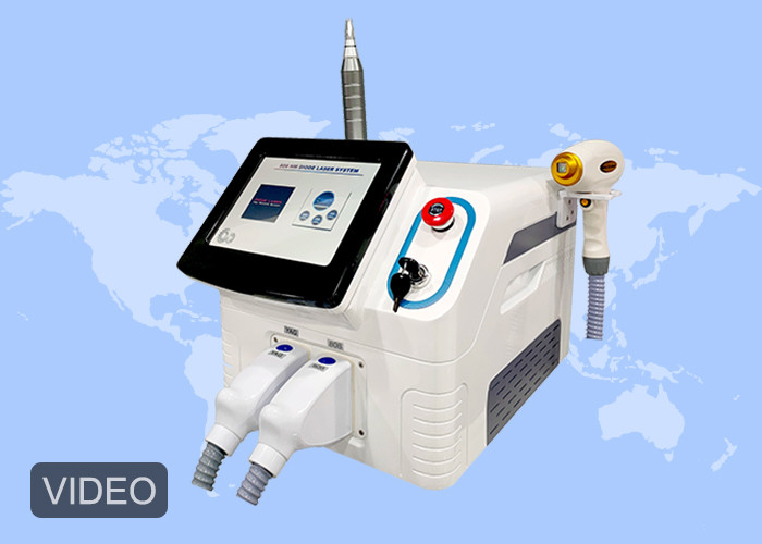 Usuwanie tatuażu Nd Yag Laser diodowy 808 nm Depilacja laserowa i laser Pico 2 w 1