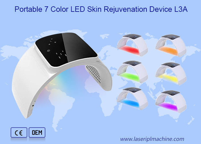 Odłączalny 7 kolorowy ABS 30W Led Photon Therapy Machine dla pielęgnacji skóry