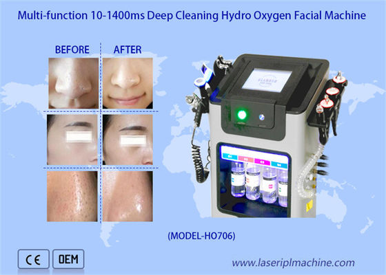 Dobra cena. Wielofunkcyjny 8 uchwytów Hydro Oxygen Facial Machine Elight Probes w Internecie