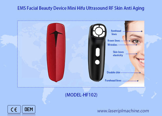 Dobra cena. Mini 650nm Hifu Beauty Machine Rf Ems Ultradźwięki Pielęgnacja skóry twarzy Anti-Aging w Internecie