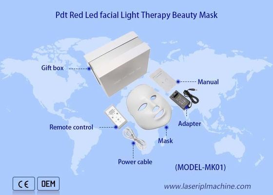 Dobra cena. Photon Therapy Pdt Led Facial Light Mask 7 kolorów Pielęgnacja skóry przeciwstarzeniowej w Internecie
