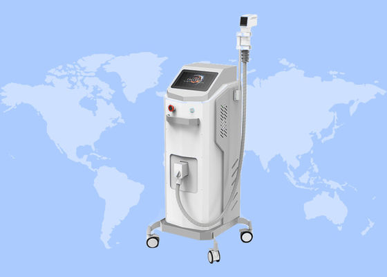 Dobra cena. Profesjonalna laserowa maszyna do włosów z diodą punktową 12 * 26 mm Odmładzanie skóry w stylu pionowym w Internecie