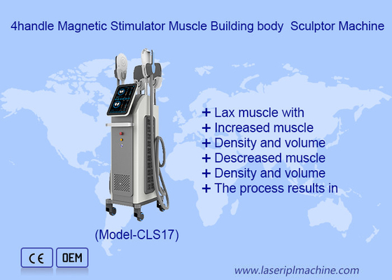 4 rękojeść RF HI EMT Magnetyczny Stymulator Mięśnie Budowanie ciała Rzeźbiarz Maszyna