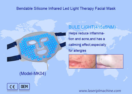 Dobra cena. Usunięcie porów W domu używaj bezprzewodowej maski twarzy LED z 108 sztukami LED w Internecie