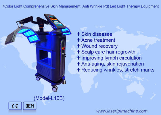 Dobra cena. 7Światło kolorowe Kompleksowa pielęgnacja skóry Przeciwwrotność Pdt Sprzęt do terapii światłem LED w Internecie