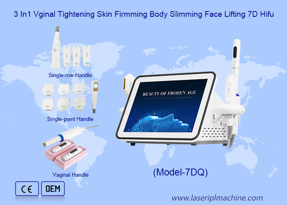 3 w 1 Winial Stretching skóra Tightening ciało Slimming twarz Lifting 7D Hifu