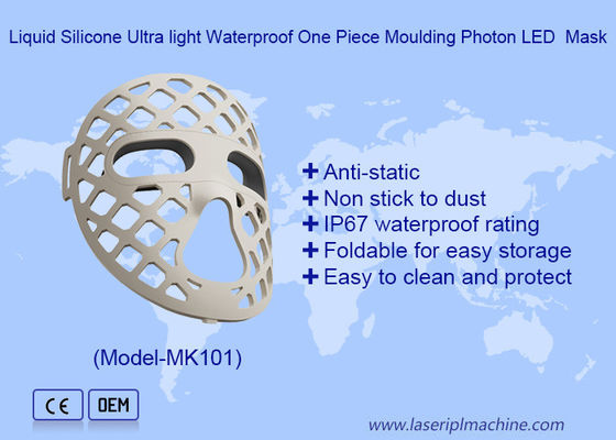 Dobra cena. Pustka konstrukcja Miękki silikon Niebieski Czerwony Żółty Terapia świetlna LED Maska twarzy w Internecie