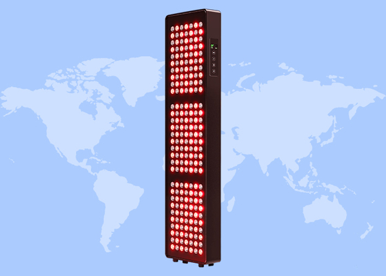Panel urządzenia do fototerapii LED w trybie pulsacyjnym 190mw/cm, terapia światłem podczerwonym i czerwonym