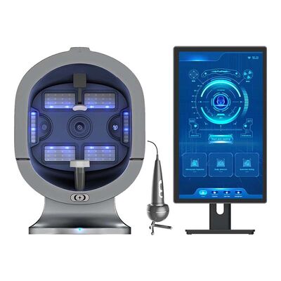 21,5-calowy skaner skóry głowy z 3 kamerami, detektor mieszków włosowych, analizator skóry twarzy