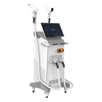 2in1 Nd Yag Pico Laser Depilation Permanent 755 1064 808nm Ice Diode Laser Depilation Machine
