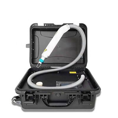 Dobra cena. Trolley Case 1064nm 532nm 1320nm Q Switch Nd Yag Laserowa maszyna do usuwania tatuaży w Internecie