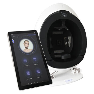 Przenośna maszyna do analizy skóry 3D, skaner pigmentu zmarszczek dla twarzy