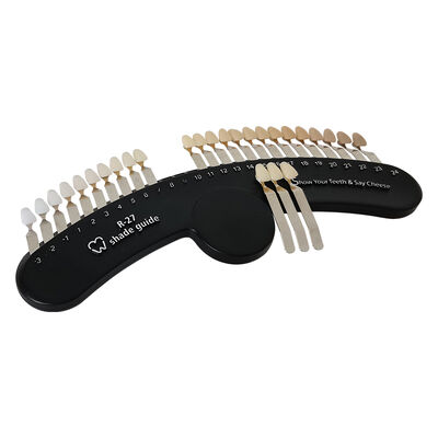 Dobra cena. RT27 3d Wybielanie zębów Przewodnik po odcieniach bielenia 27 Kolor Certyfikat CE w Internecie