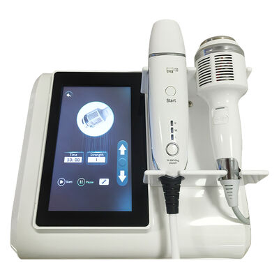 RF Hifu Ice Harmmer 2 w 1 Maszyna do zaciśnienia skóry przeciwzmarszczkom wielofunkcyjna