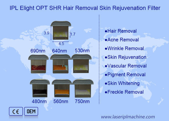 Dobra cena. 430-1000nm Części zamienne do maszyn IPL Różne filtry pasmowe w Internecie