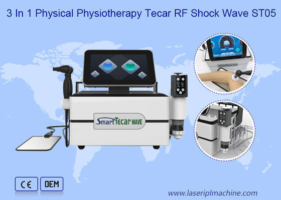 Przenośny Smart Tecar RF Beauty Equipment 18HZ Maszyna do terapii falami uderzeniowymi