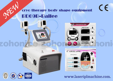 8 &quot;TFT Touch Sreen Cryolipolysis Slimming Machine Dwa uchwyty na tłuszcz rozpuszczony