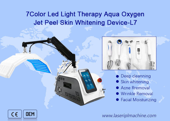 Sprzęt do terapii światłem LED 7 w 1 Pdt Wielofunkcyjna hydrodermabrazja