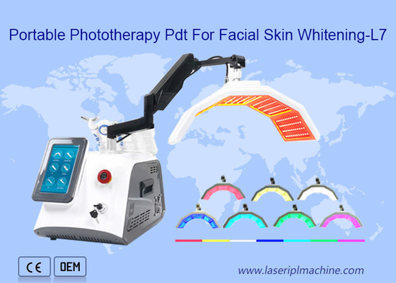 Przenośna fototerapia Pdt Led Light Therapy Machine do wybielania skóry twarzy